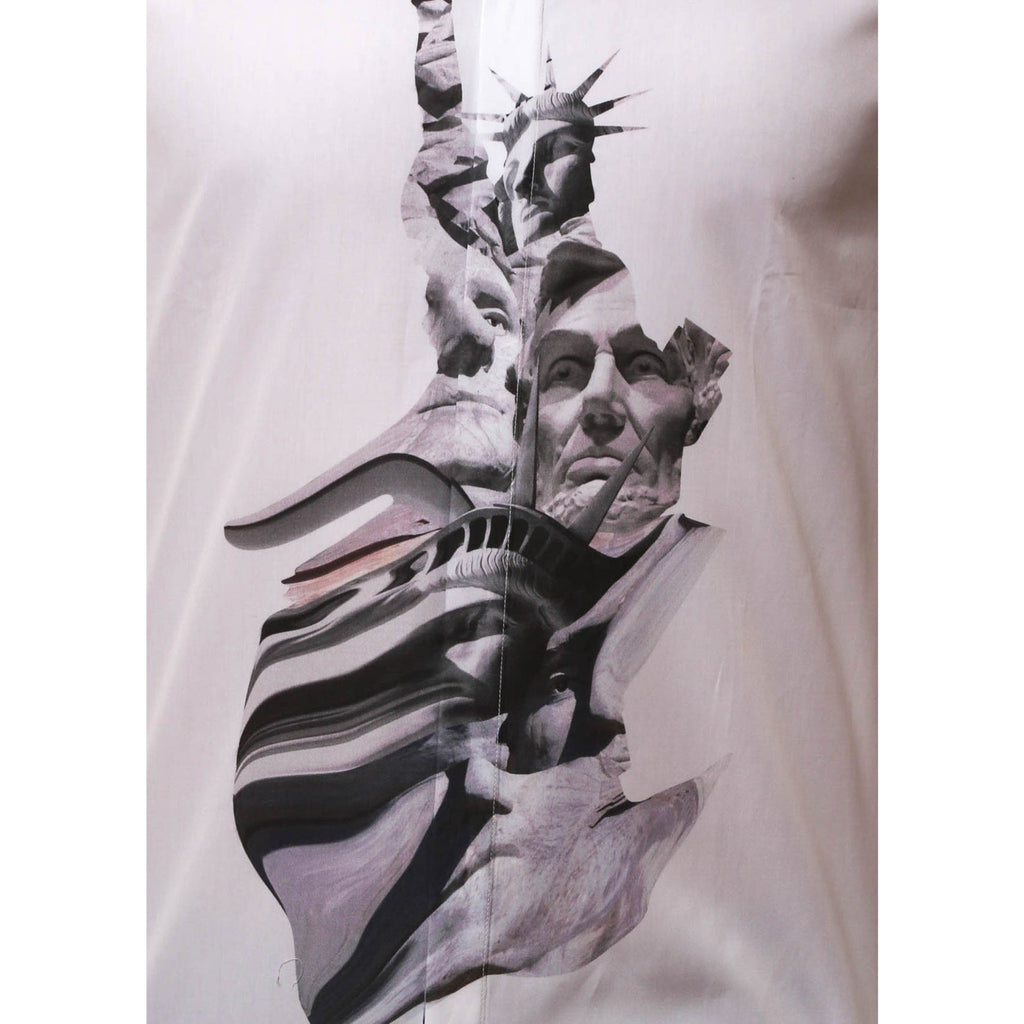 Neil Barrett State Of Liberty Cotton Shirt – Siebentaschen