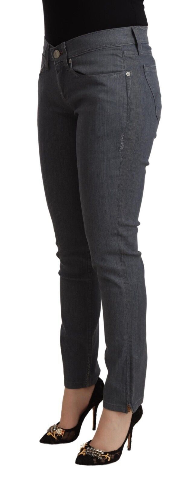 Levi's Chic Slim Fit – Grauer Denim-Genuss