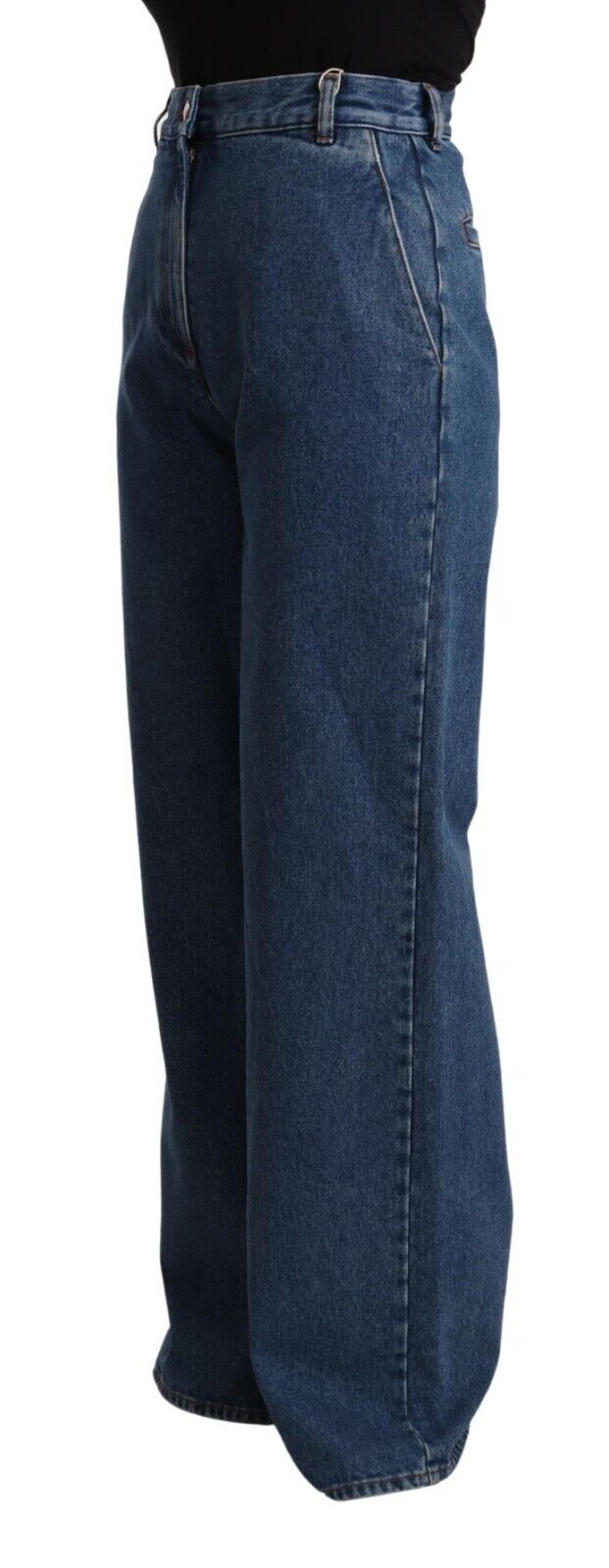 GCDS Schicker Bootcut-Denim mit hoher Taille