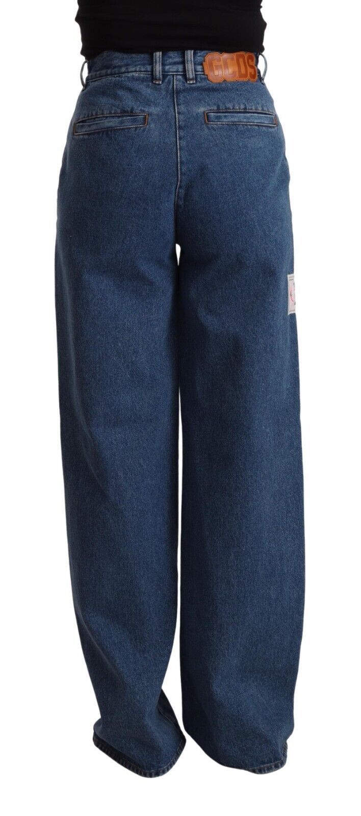 GCDS Schicker Bootcut-Denim mit hoher Taille