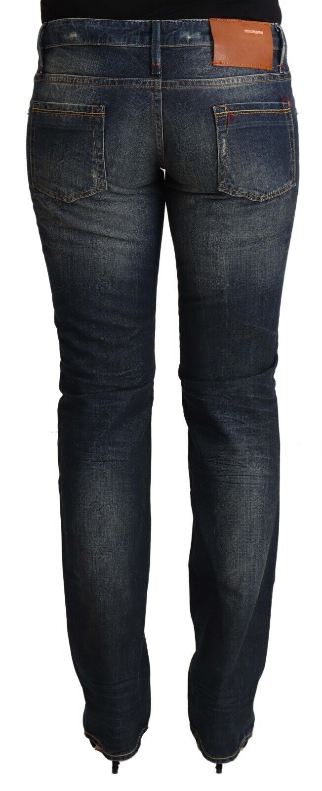 Acht Chic Skinny-Jeans mit niedriger Taille