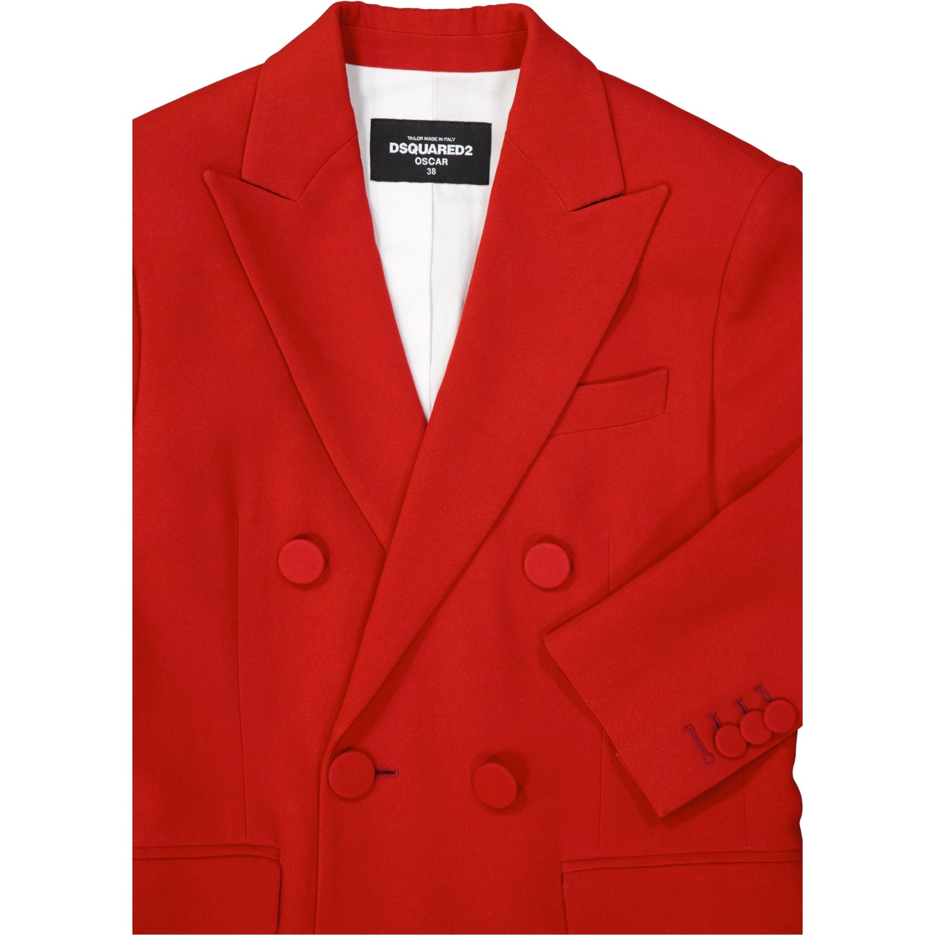 DSQUARED2 Double-Breasted Jacket – Siebentaschen