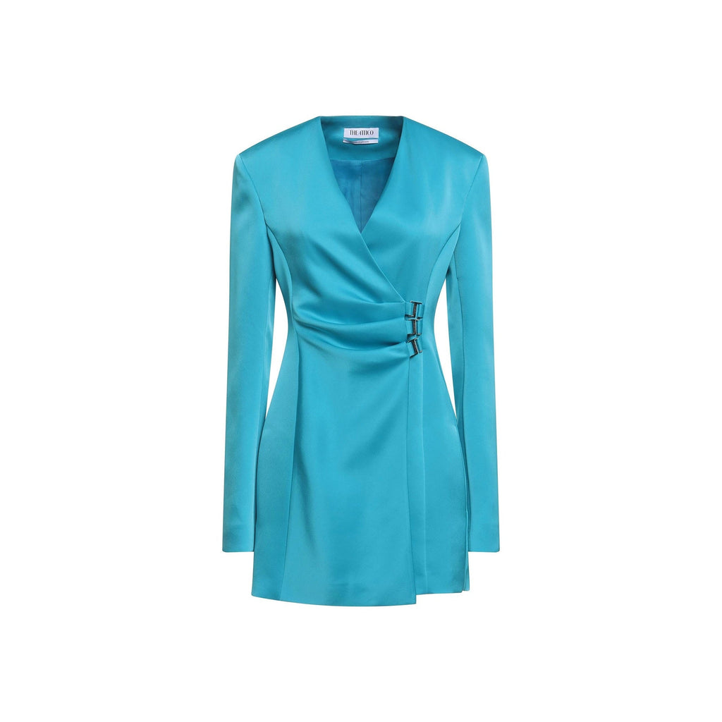 The Attico Satin Mini Dress