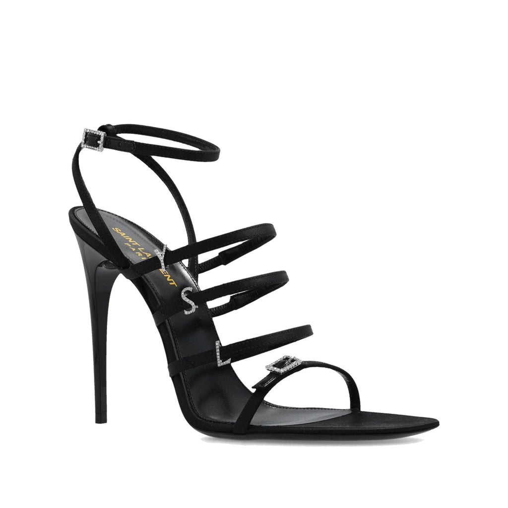 Saint Laurent Jerry Satin Sandals