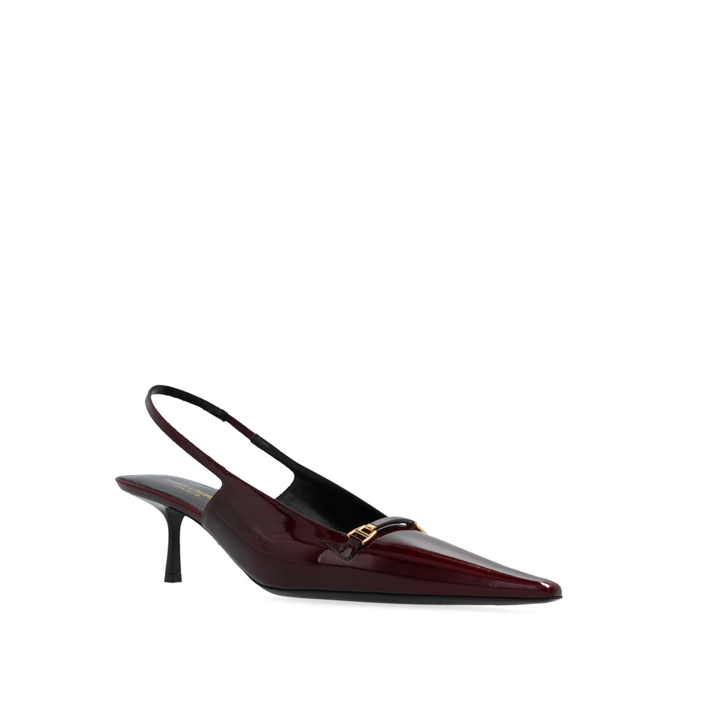 Saint Laurent 'Carine' Leather Slingback Pumps