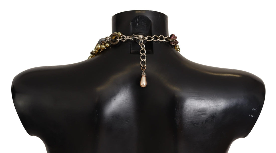 Dolce &amp; Gabbana Sicilian Elegance Goldfarbene Statement-Halskette