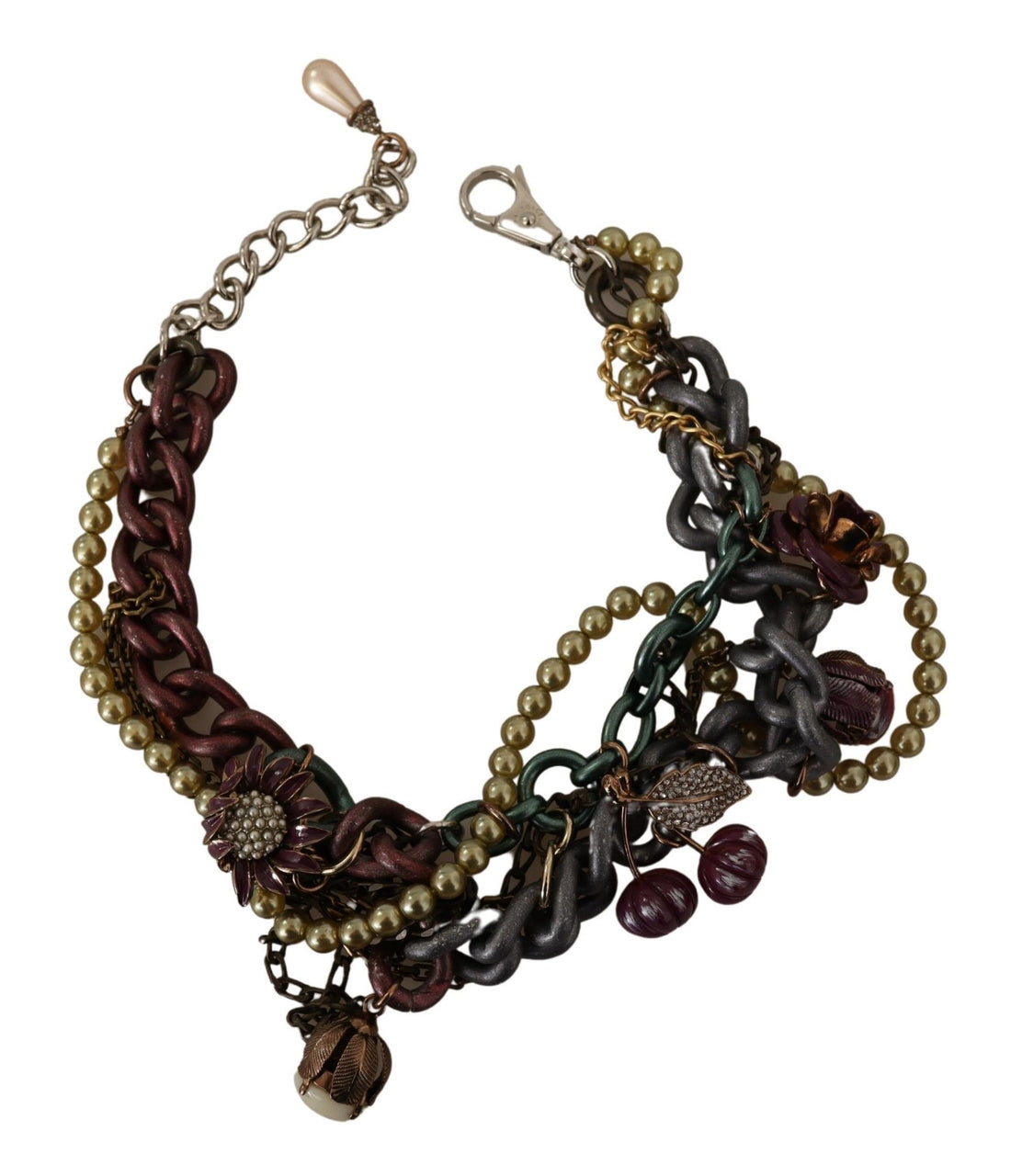 Dolce &amp; Gabbana Sicilian Elegance Goldfarbene Statement-Halskette
