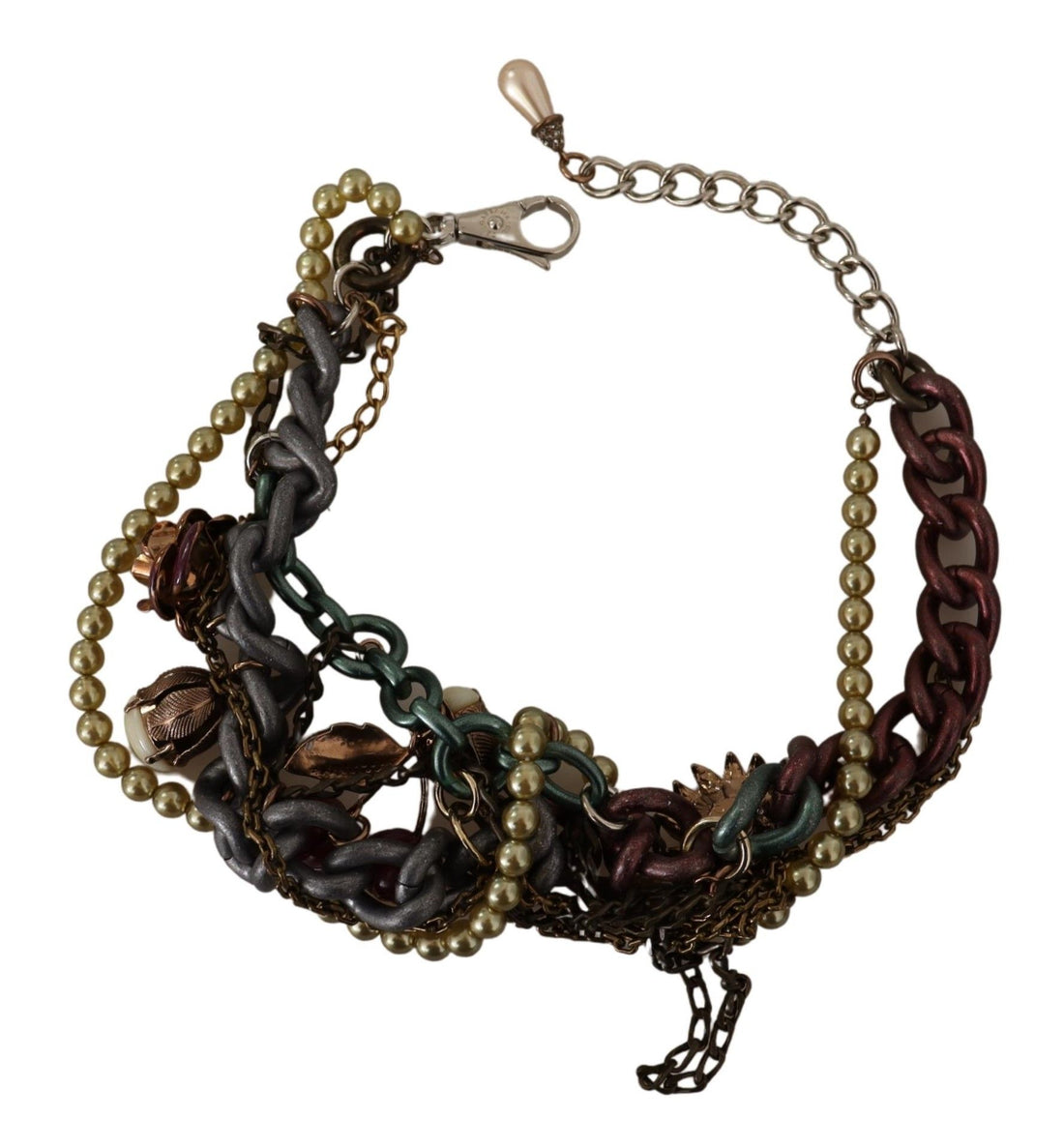 Dolce &amp; Gabbana Sicilian Elegance Goldfarbene Statement-Halskette