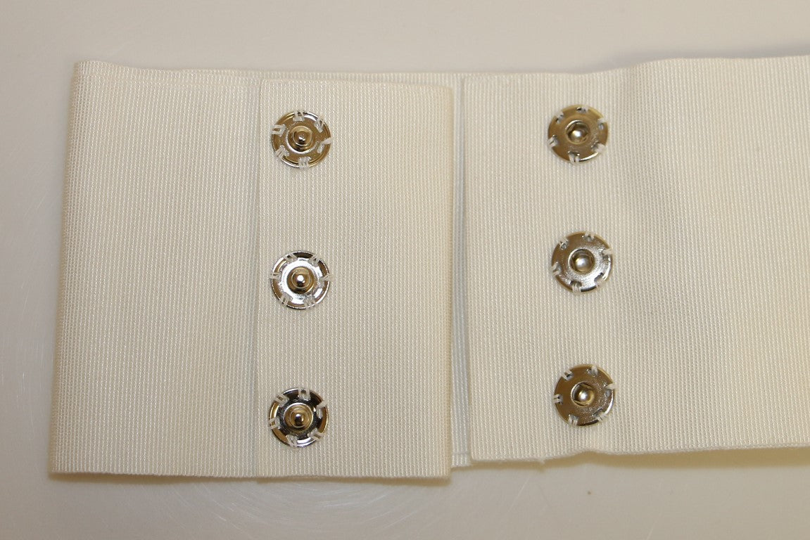 Dolce &amp; Gabbana – Verzierter Taillengürtel mit Druckknöpfen