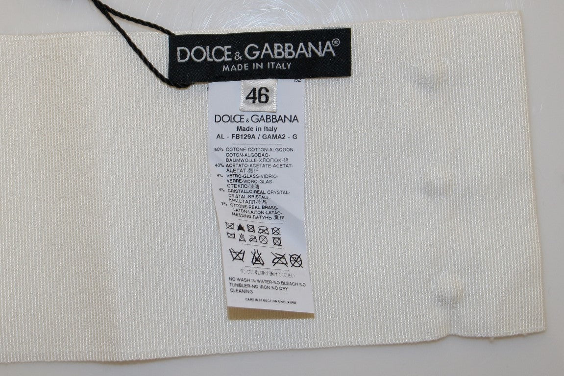 Dolce &amp; Gabbana – Verzierter Taillengürtel mit Druckknöpfen