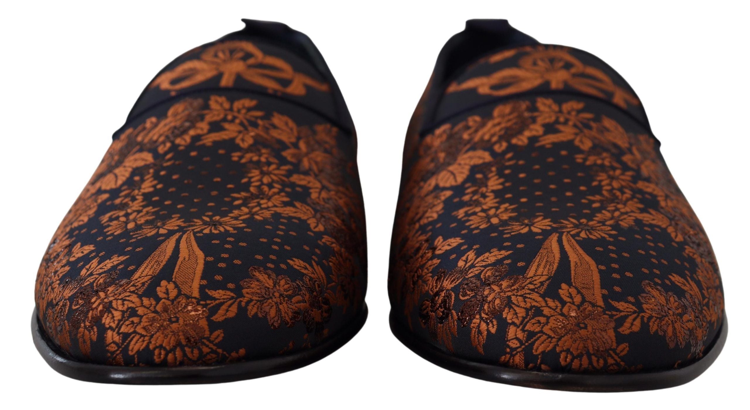 Dolce &amp; Gabbana – Elegante Slip-On-Loafer mit Blumenmuster