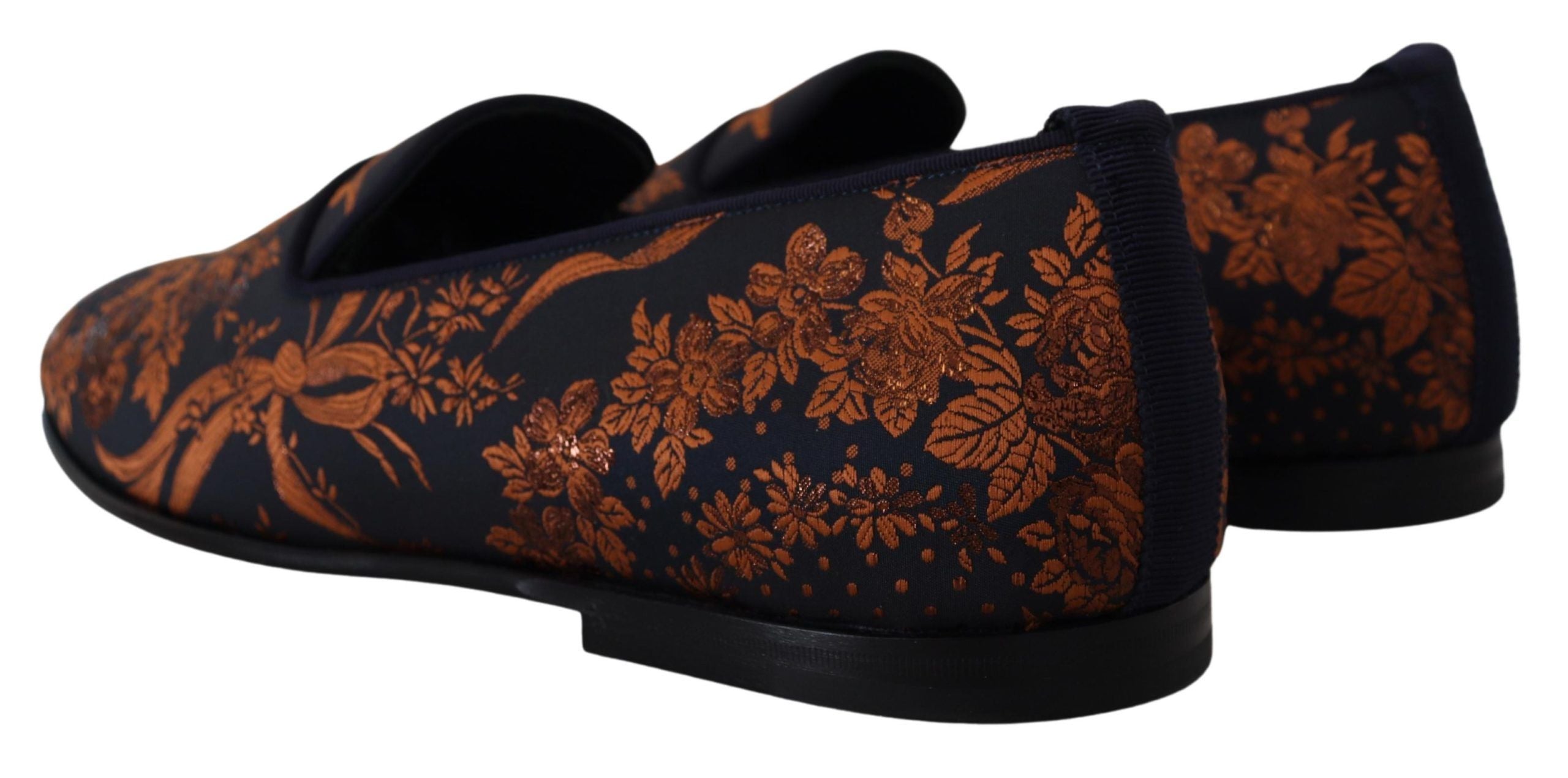 Dolce &amp; Gabbana – Elegante Slip-On-Loafer mit Blumenmuster