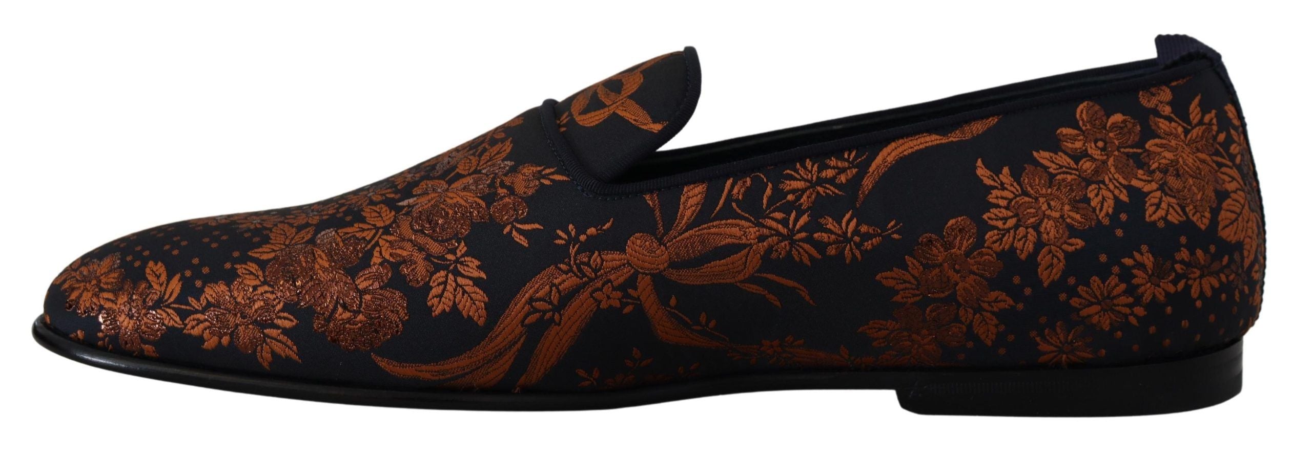 Dolce &amp; Gabbana – Elegante Slip-On-Loafer mit Blumenmuster