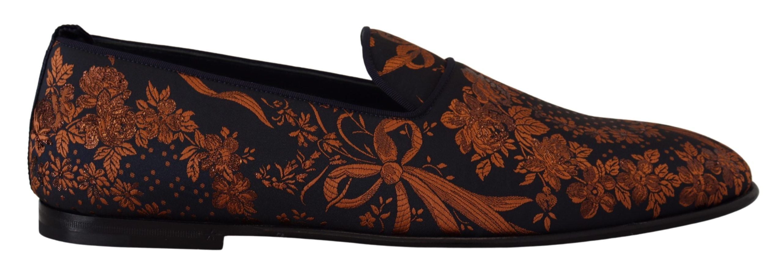 Dolce &amp; Gabbana – Elegante Slip-On-Loafer mit Blumenmuster