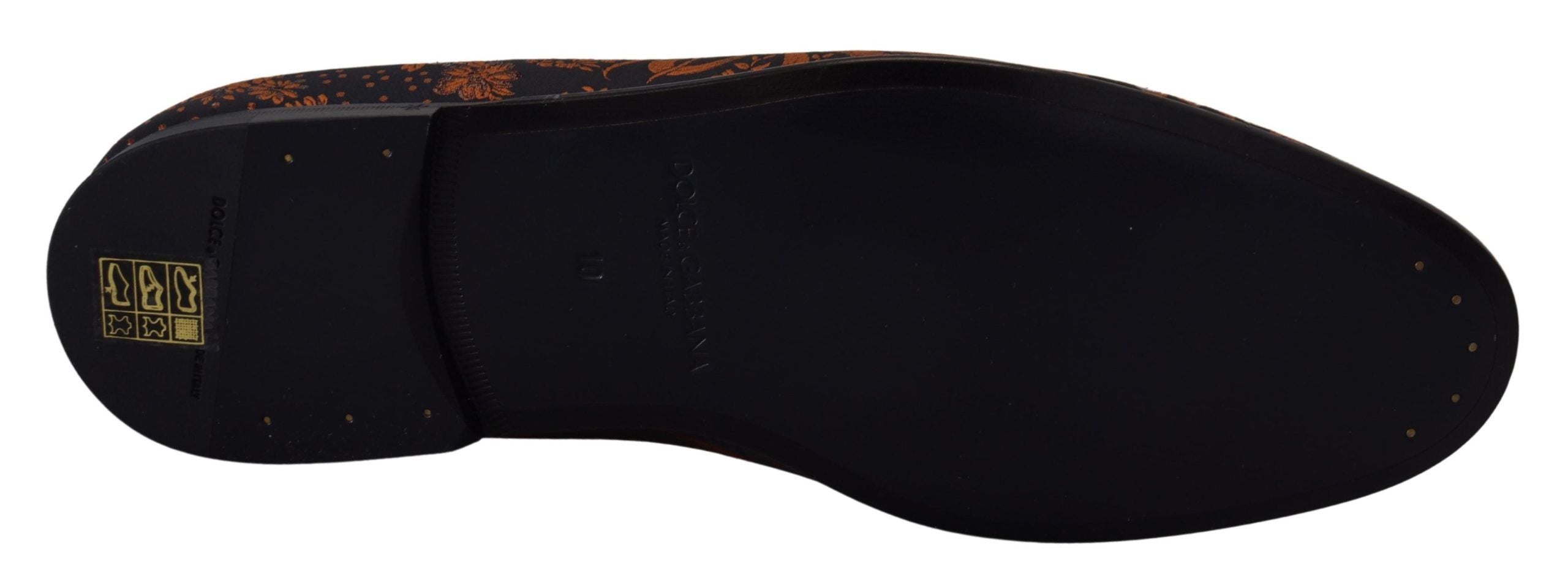 Dolce &amp; Gabbana – Elegante Slip-On-Loafer mit Blumenmuster