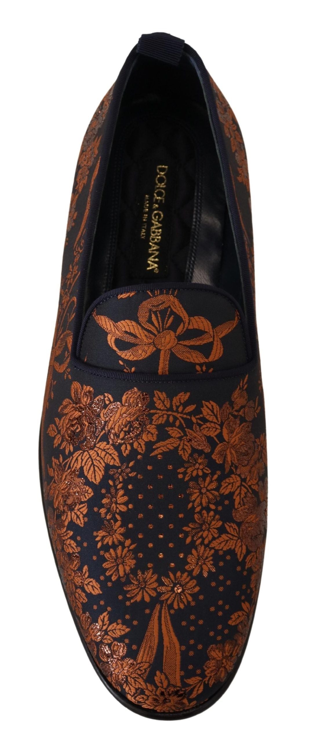 Dolce &amp; Gabbana – Elegante Slip-On-Loafer mit Blumenmuster