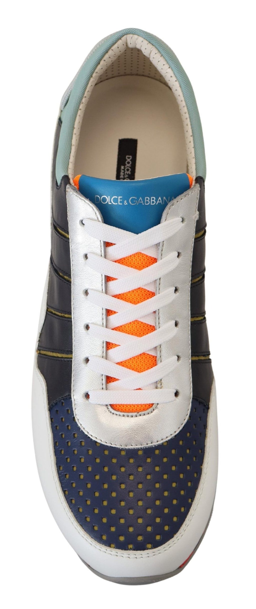 Dolce &amp; Gabbana Elegante mehrfarbige Low-Top-Sneaker