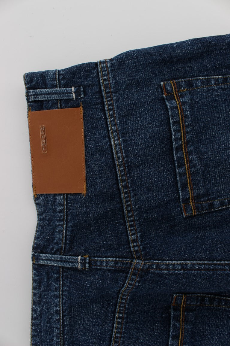 Acht Chic Baggy Loose Fit Blue Jeans für Herren