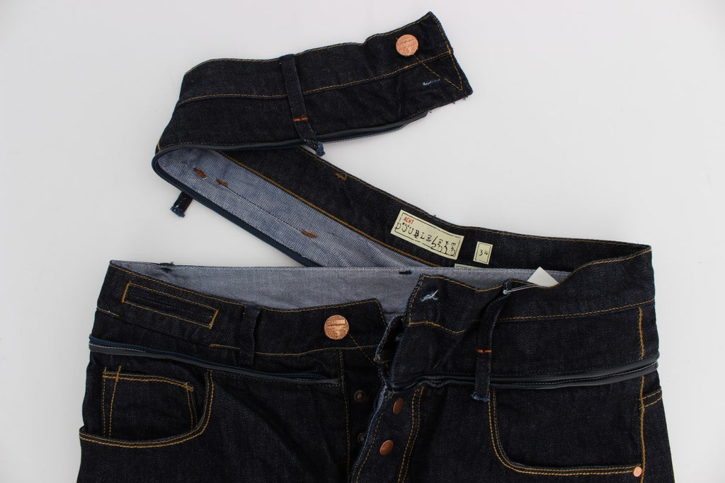 Acht Elegante Straight Fit Herren Luxus Jeans