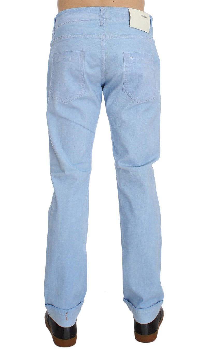 Acht Elegante Low Waist Regular Fit Herren Jeans