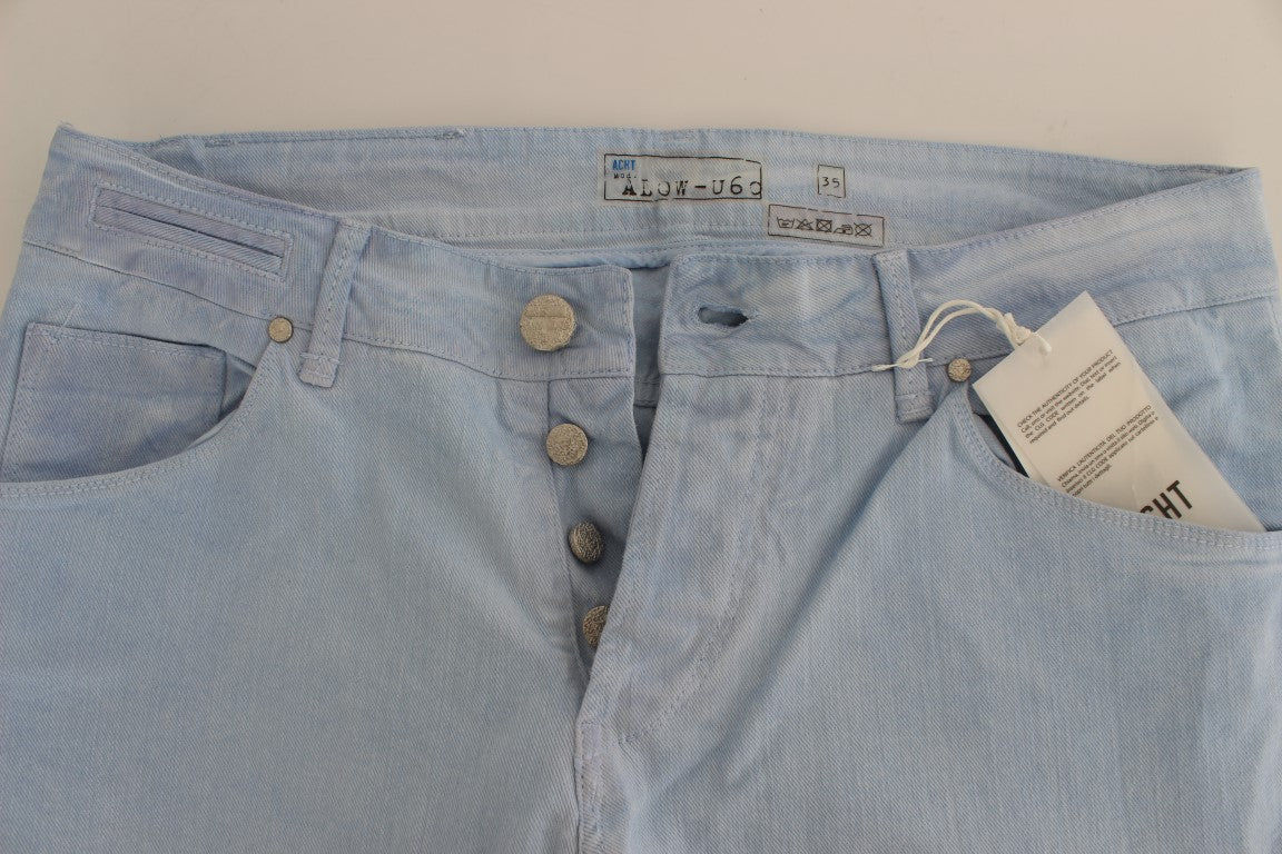Acht Elegante Low Waist Regular Fit Herren Jeans