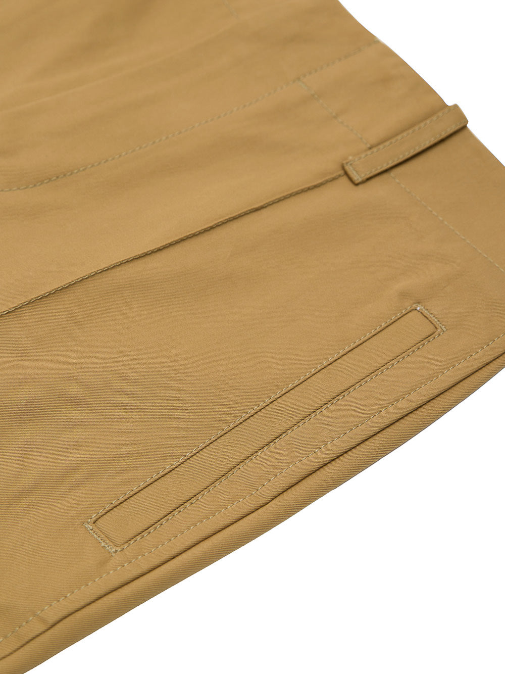 Bottega Veneta Beige Twill High-Waist Tailored Trousers – Siebentaschen