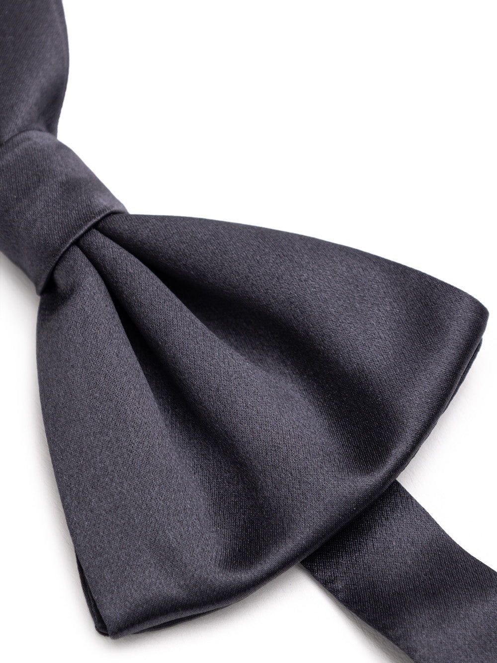 Dolce & Gabbana Dark Grey Silk Bow Tie – 6.5cm – Siebentaschen