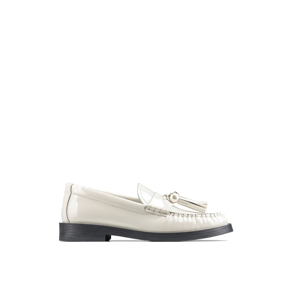 Jimmy Choo Addie Pearl Leather Loafers