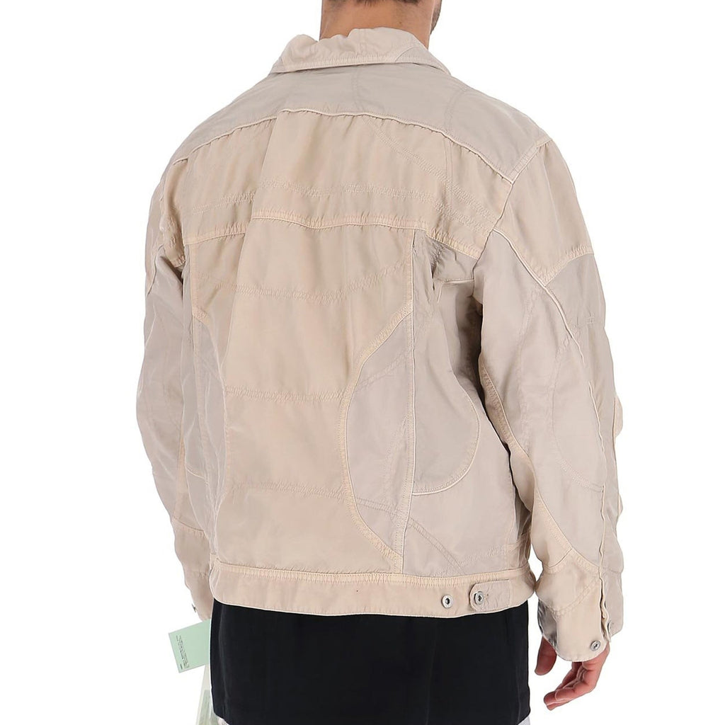 Off-White Logo Windbreaker Bomber Jacket – Siebentaschen