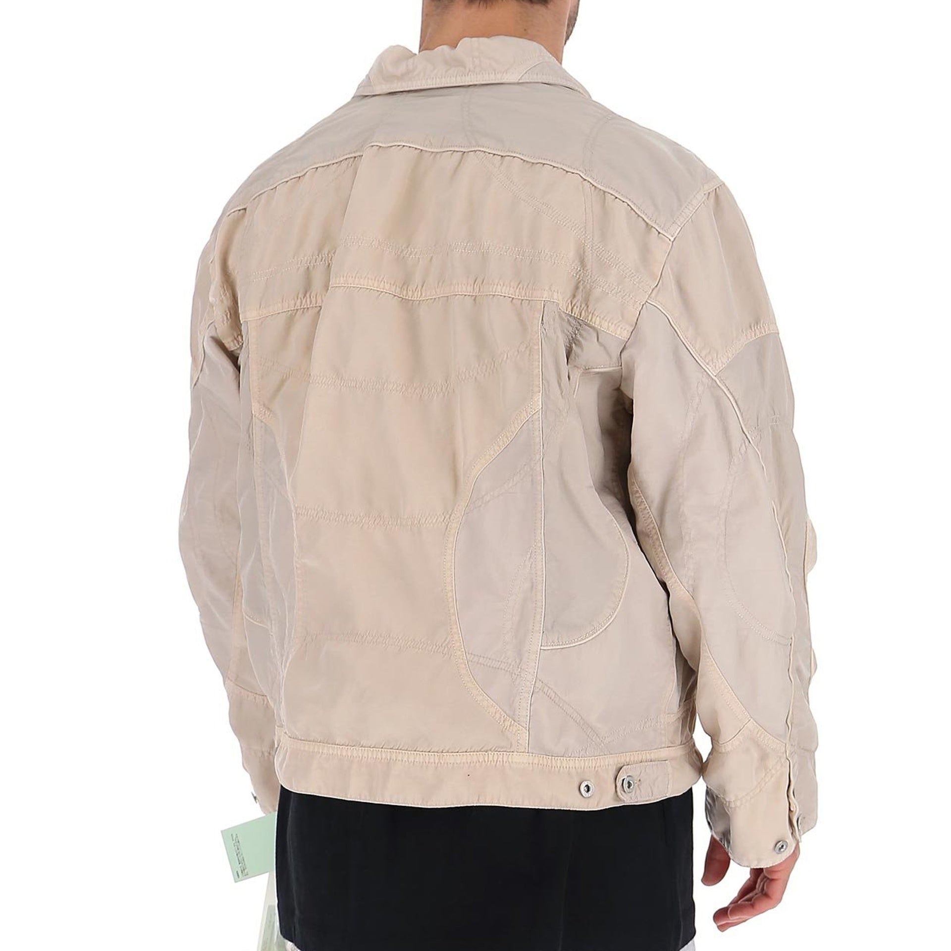 Off-White Logo Windbreaker Bomber Jacket – Siebentaschen