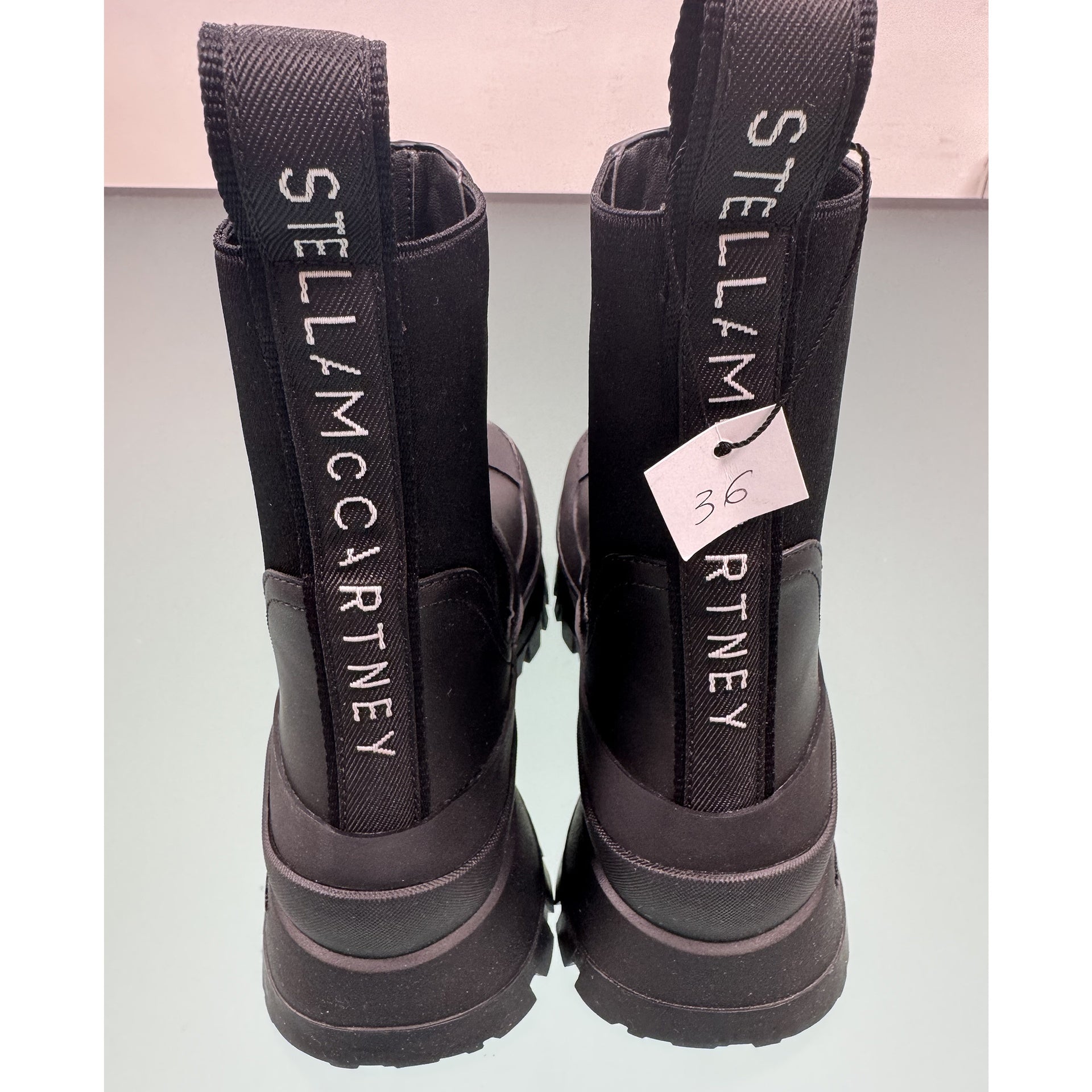 Stella McCartney Trace Eco Alter Mat Ankle Boots - WOMEN SHOES - STELLA MCCARTNEY - Tluxy New