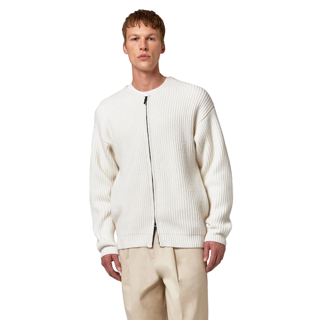 Alpha Studio Sweaters White Man