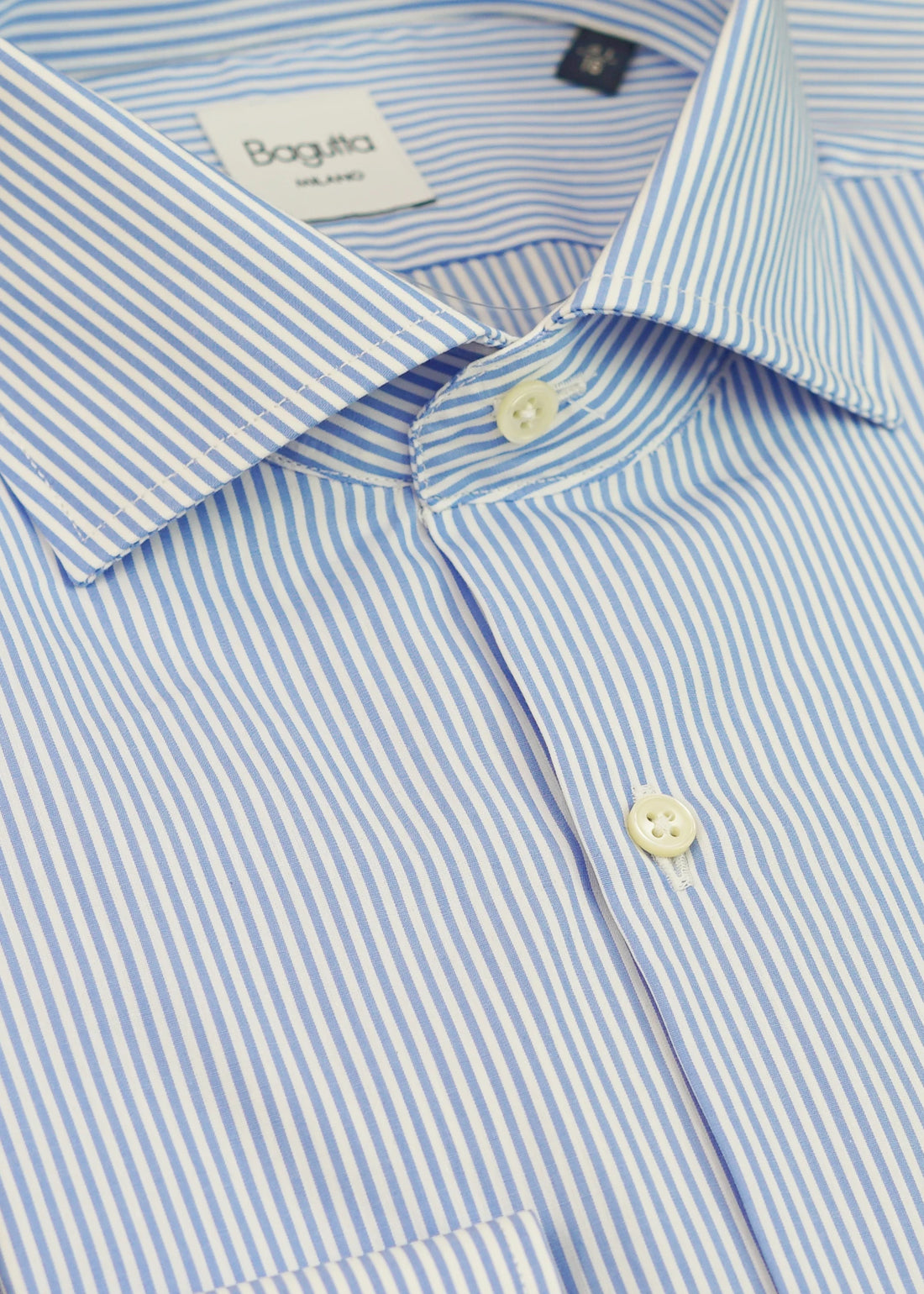 Bagutta Shirts Light Blue Man