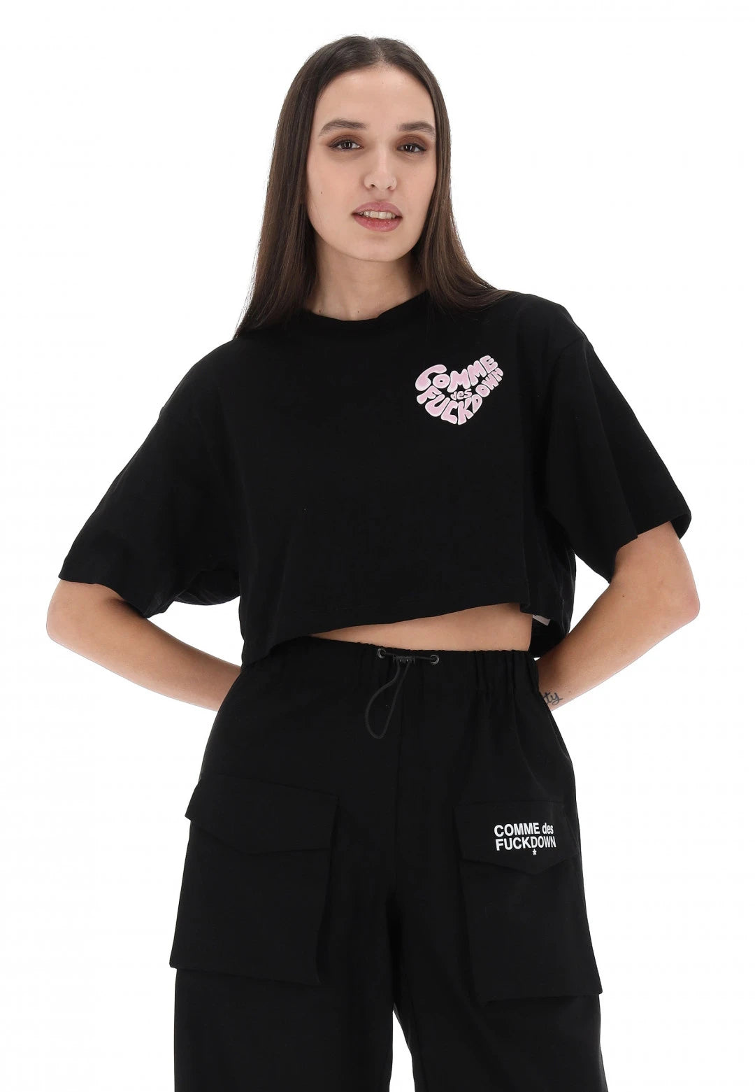 Comme Des Fuckdown T-shirt & Top Black Woman