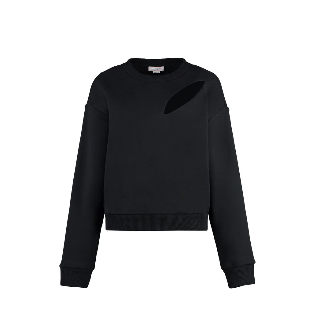 Alexander McQueen Cotton Sweatshirt – Siebentaschen