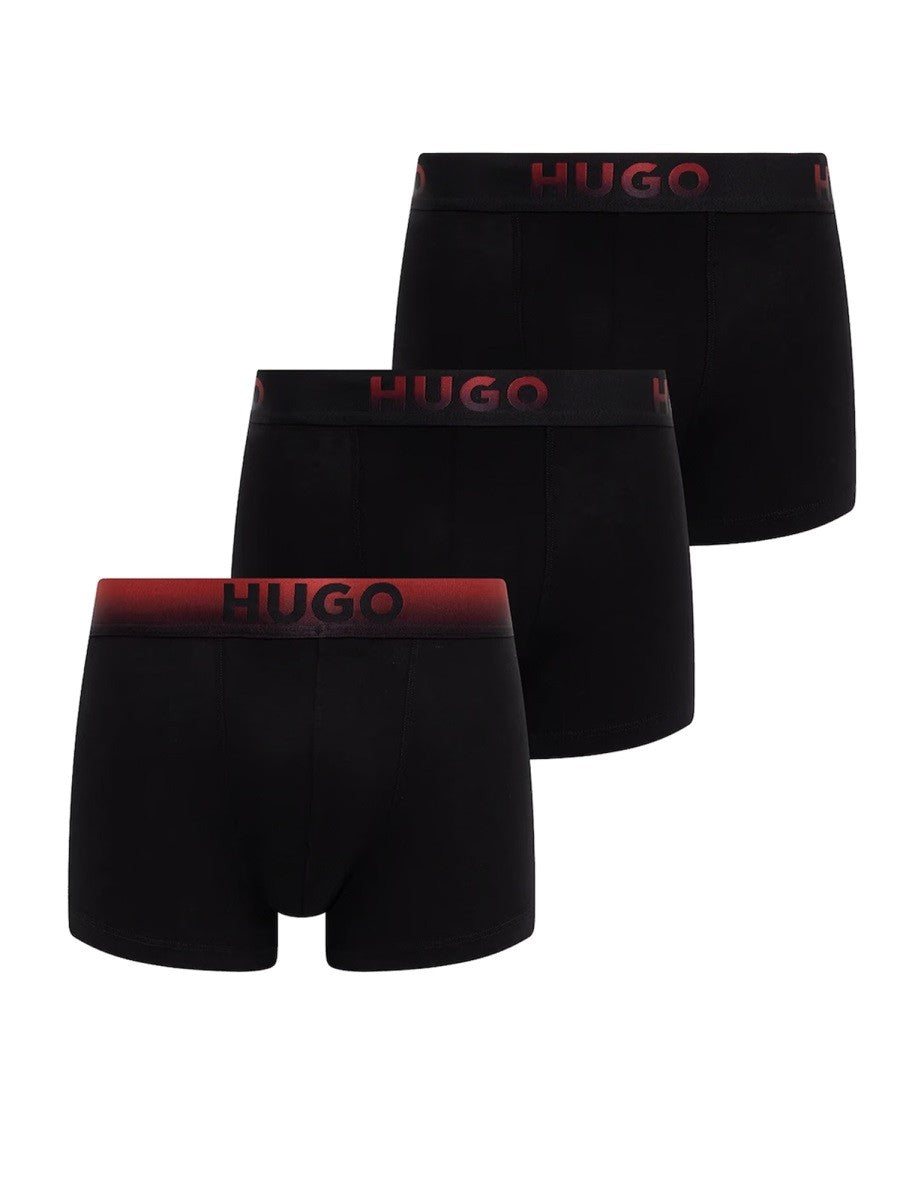Hugo 3-PACK BOXER SHORTS WITH LOGO