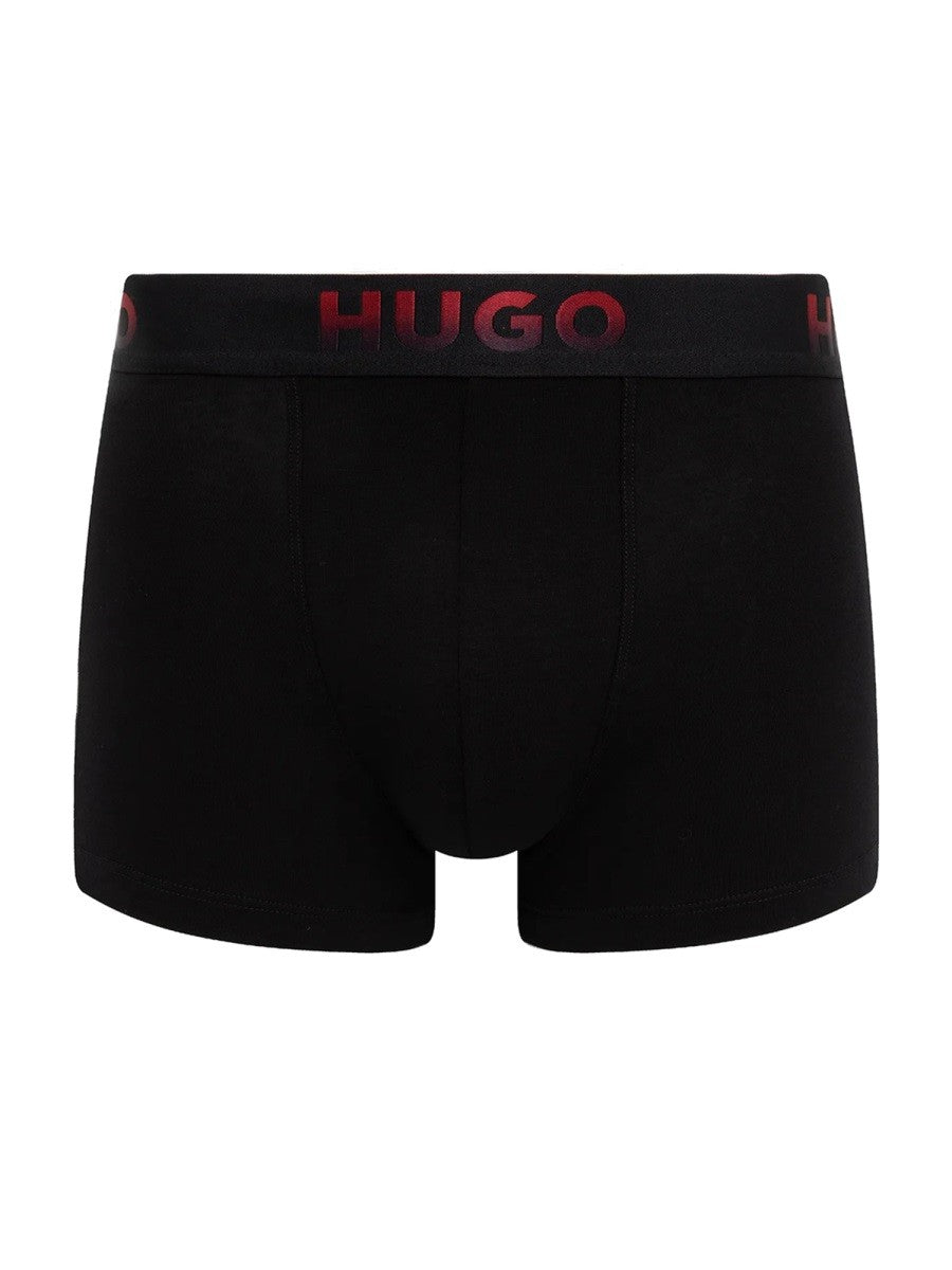 Hugo 3-PACK BOXER SHORTS WITH LOGO