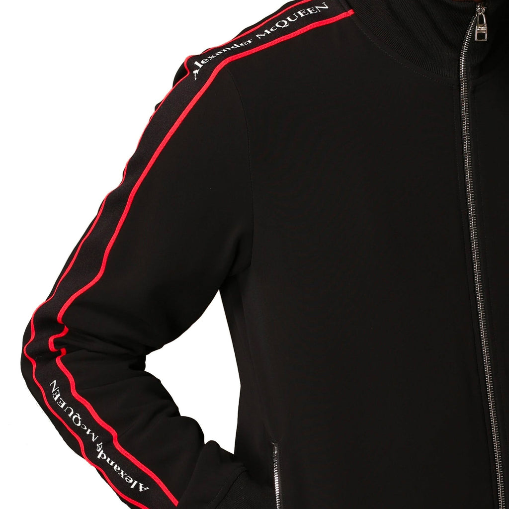 Alexander McQueen Logo Zipped Sweatshirt – Siebentaschen