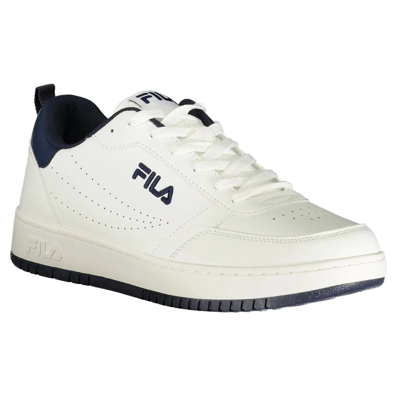 Men’s White Sports Shoes with Laces