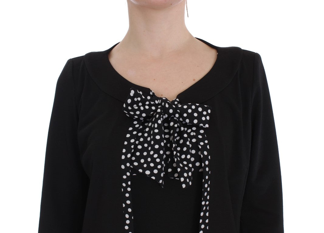 BENCIVENGA Schickes Set aus gepunktetem Kleid und Pullover