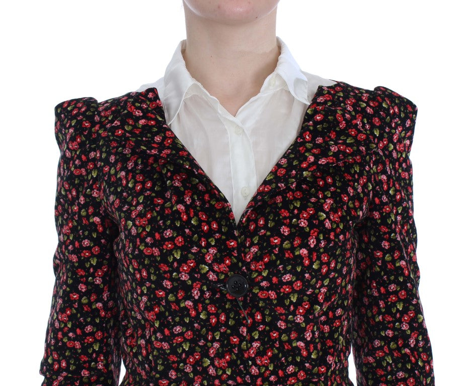 BENCIVENGA Elegantes zweiteiliges Kostümset mit Blumenmuster