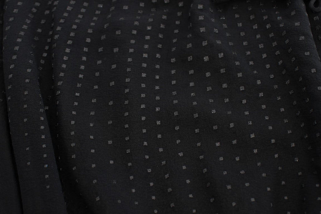 Exte Elegante schwarze Abendbluse mit Wickeltop