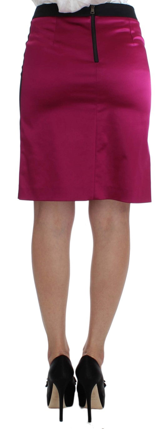 Exte Chic Schwarz-Rosa Rockkostüm-Ensemble