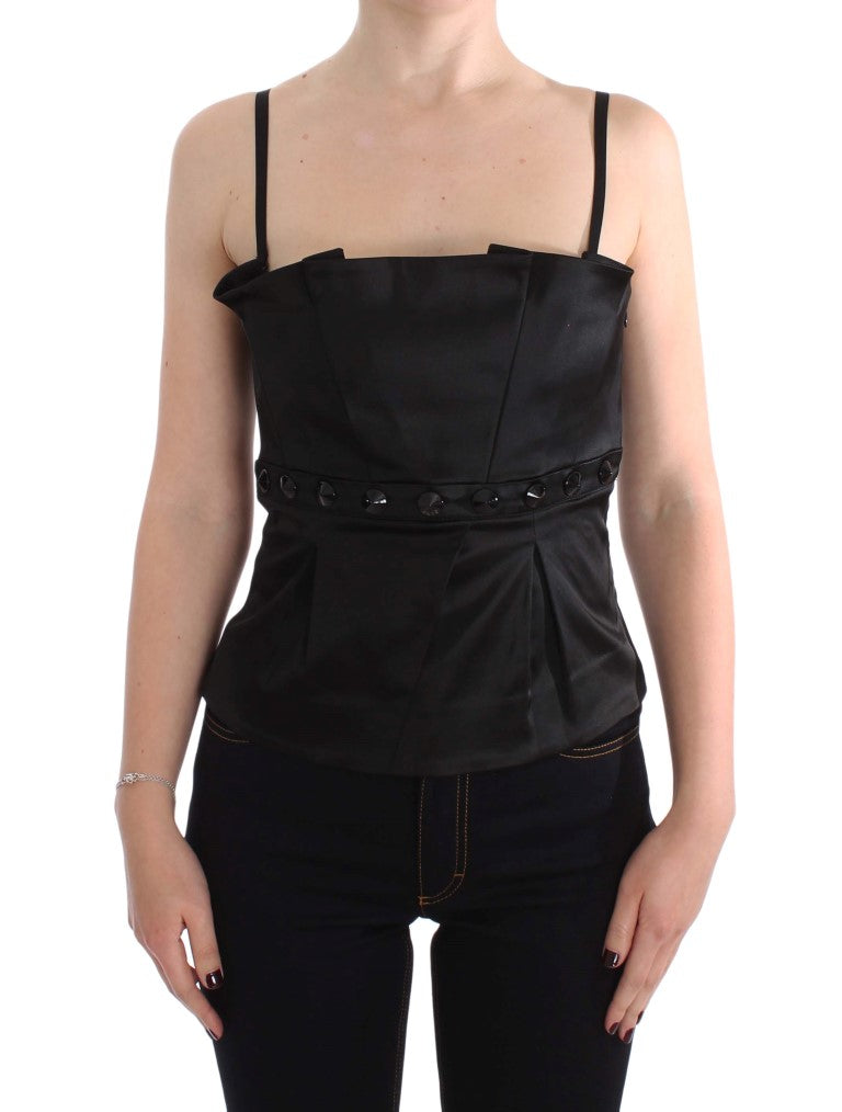 Exte Elegantes schwarzes Abend-Camisole
