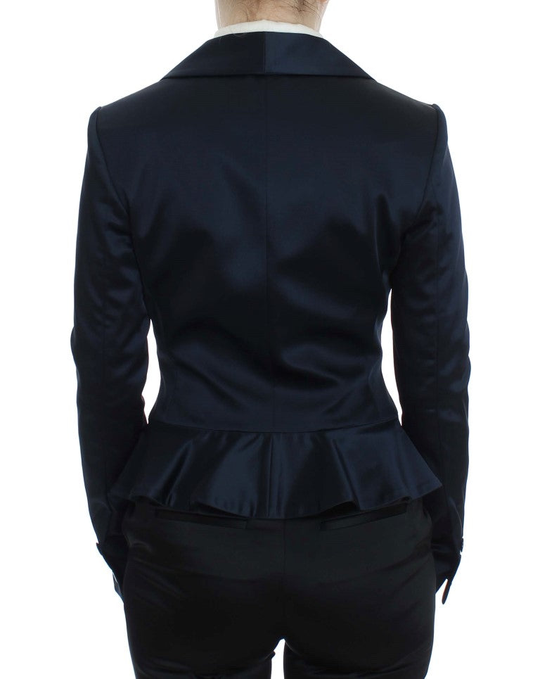 Exte Elegante blaue Blazerjacke mit Designer-Flair