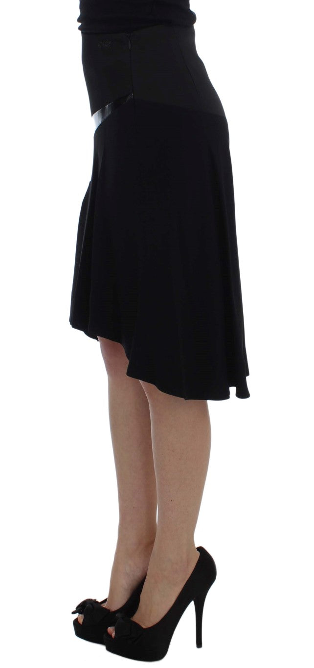 Exte Chic Rock aus Baumwollmischung in Schwarz und Blau