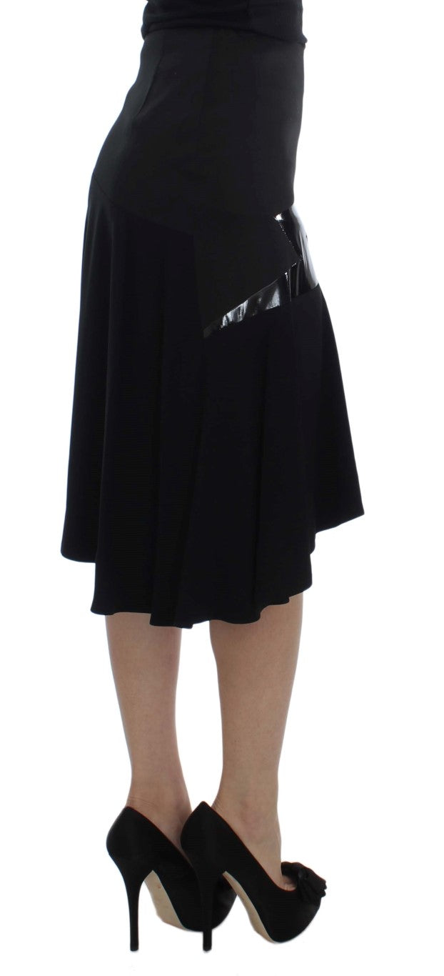 Exte Chic Rock aus Baumwollmischung in Schwarz und Blau