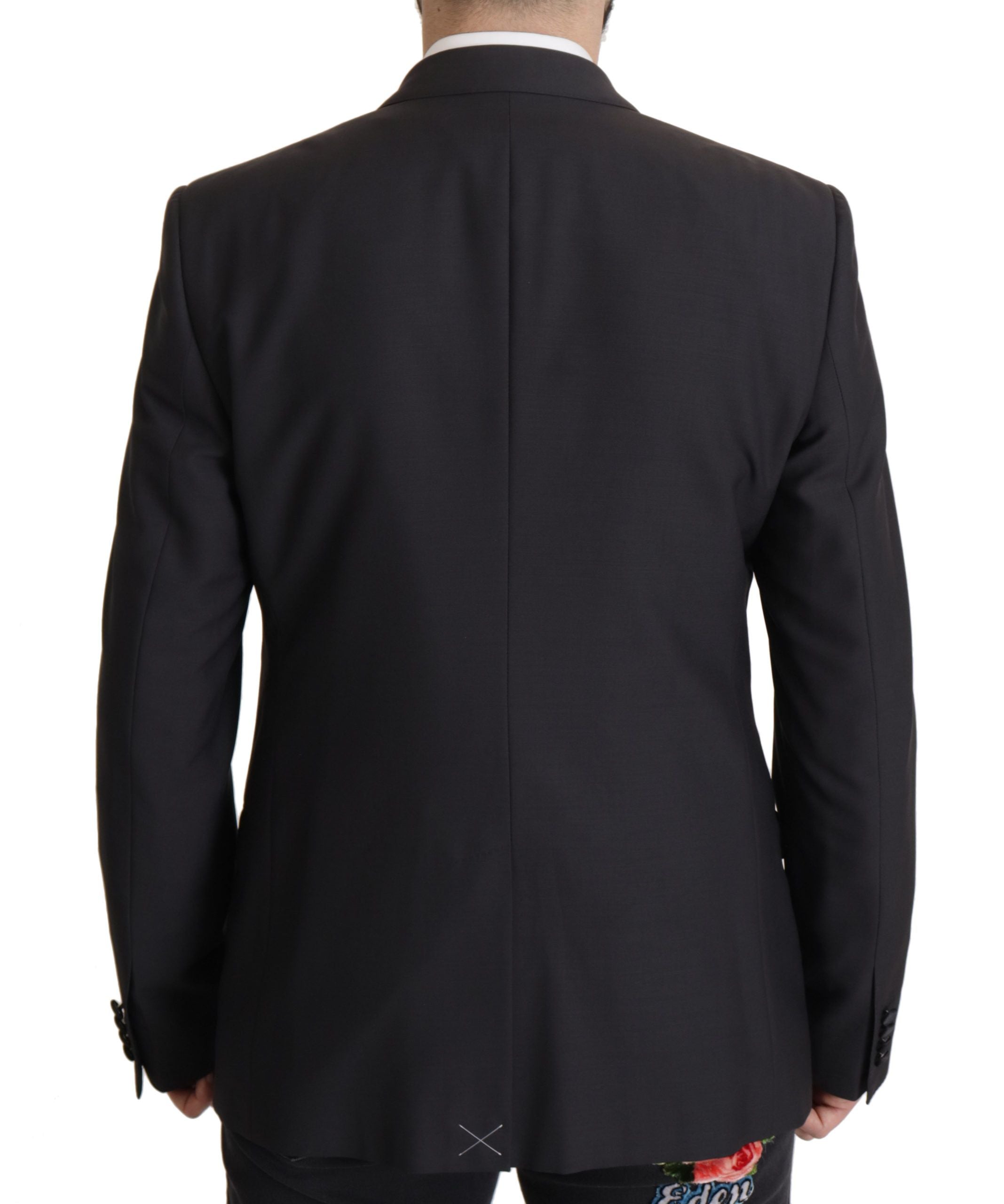 Dolce &amp; Gabbana Eleganter dunkelblauer Martini-Zweiteiler-Blazer
