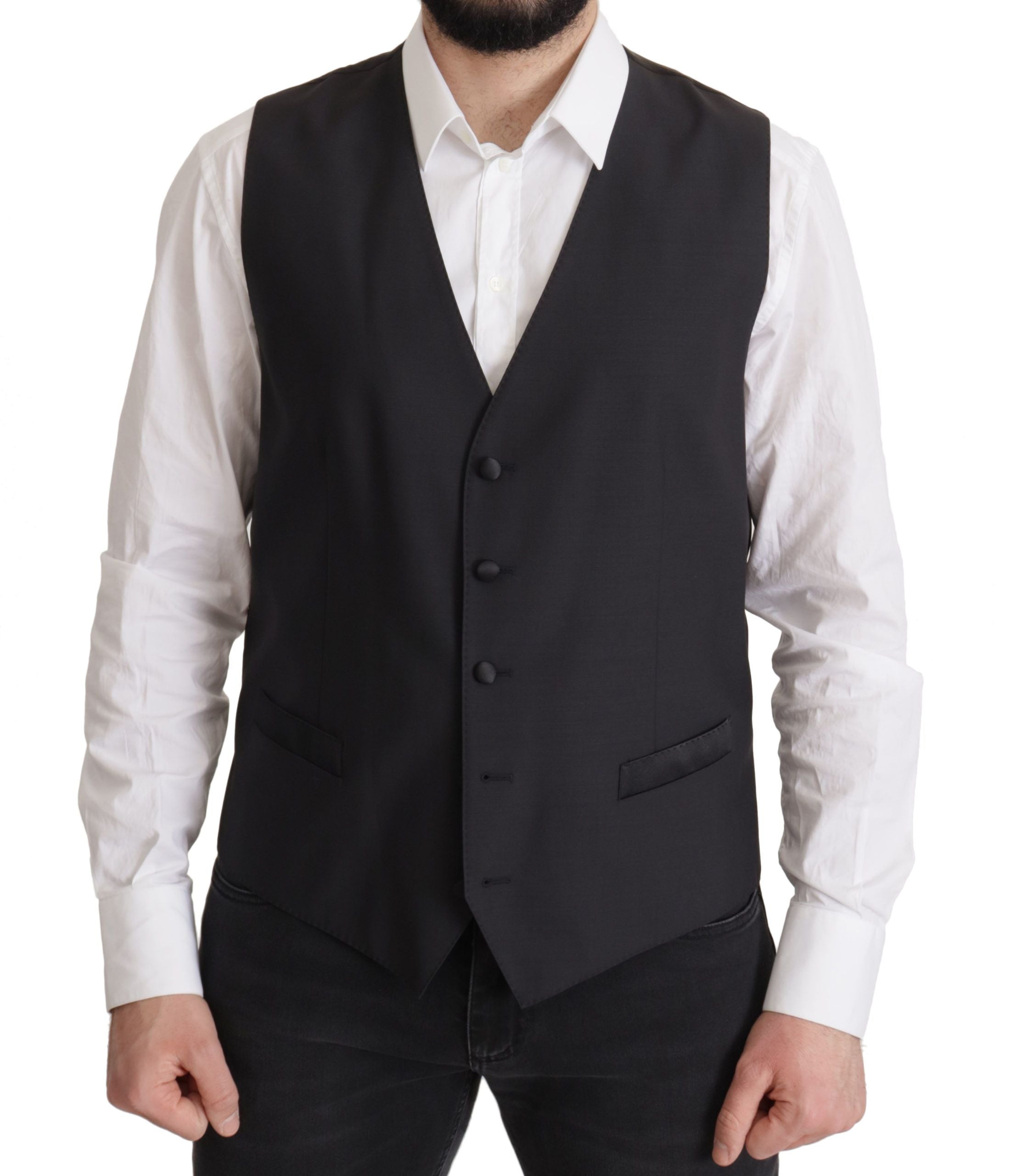 Dolce &amp; Gabbana Eleganter dunkelblauer Martini-Zweiteiler-Blazer