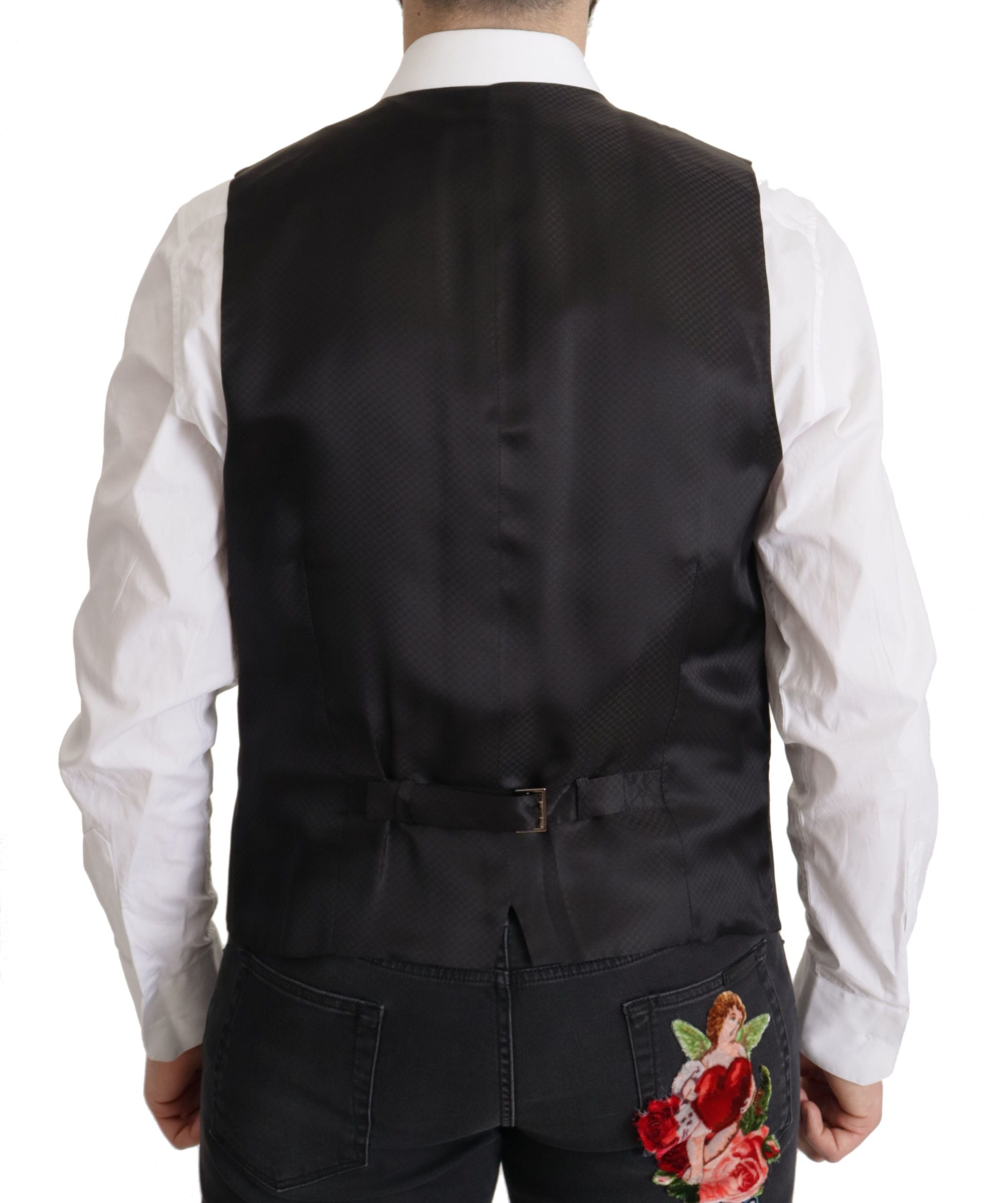 Dolce &amp; Gabbana Eleganter dunkelblauer Martini-Zweiteiler-Blazer